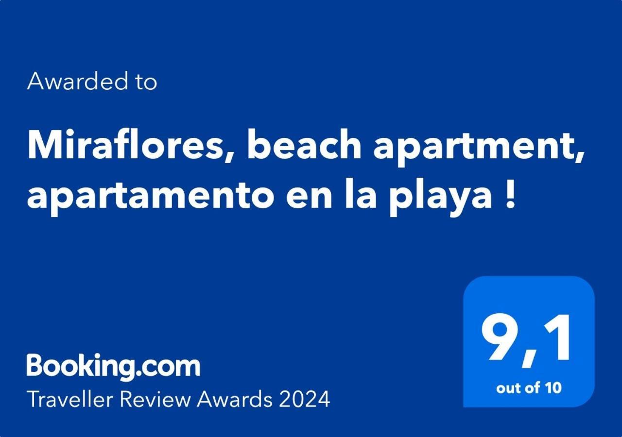 Miraflores, Beach Apartment, Apartamento En La Playa ! La Cala De Mijas Zewnętrze zdjęcie
